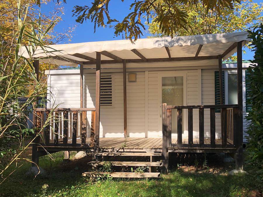 Camping Au Tylo Soleil - Mobilheim 4 personen - Mobil Home 35 Privilege Super Mercure 27m² - 2 Zimmer in Dauphin, Regionaler Naturpark Luberon