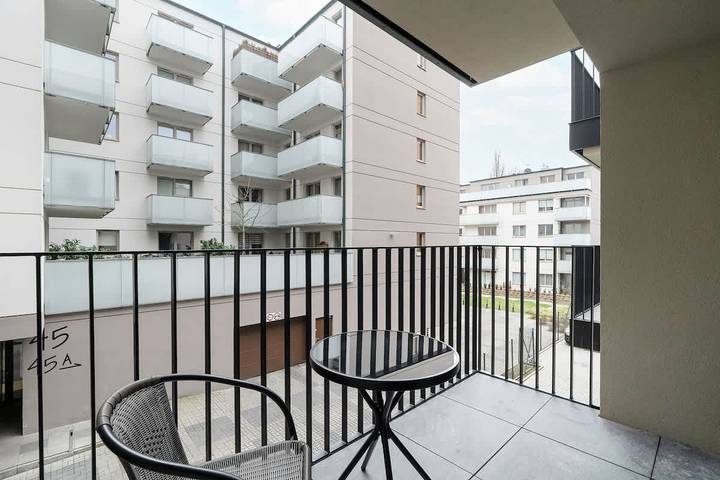 Gîte pour 2 personnes, avec balcon/terrasse, adapté aux familles à Poznań - 2