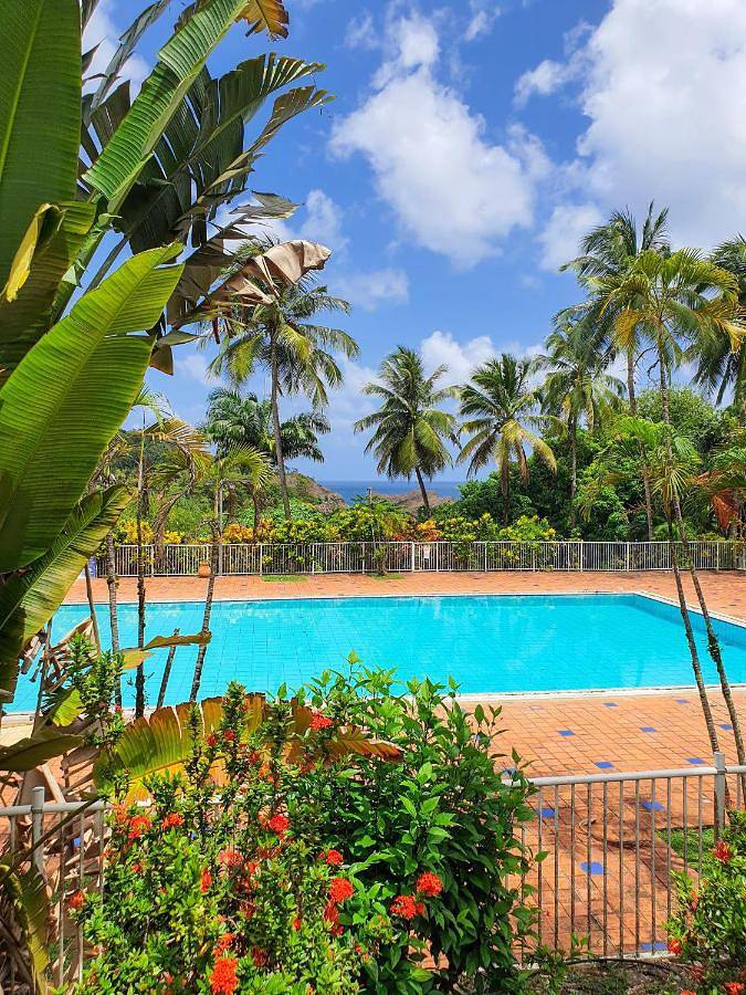 Location de vacances pour 4 personnes, avec terrasse ainsi que piscine et vue à Sainte-Marie - 4