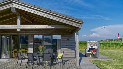 Ferienhaus für 5 Personen, mit Sauna und Terrasse in Pellworm