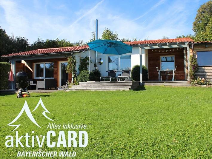 Ferienhaus für 4 Personen, mit Terrasse und Garten sowie Sauna in Deggendorfer Land