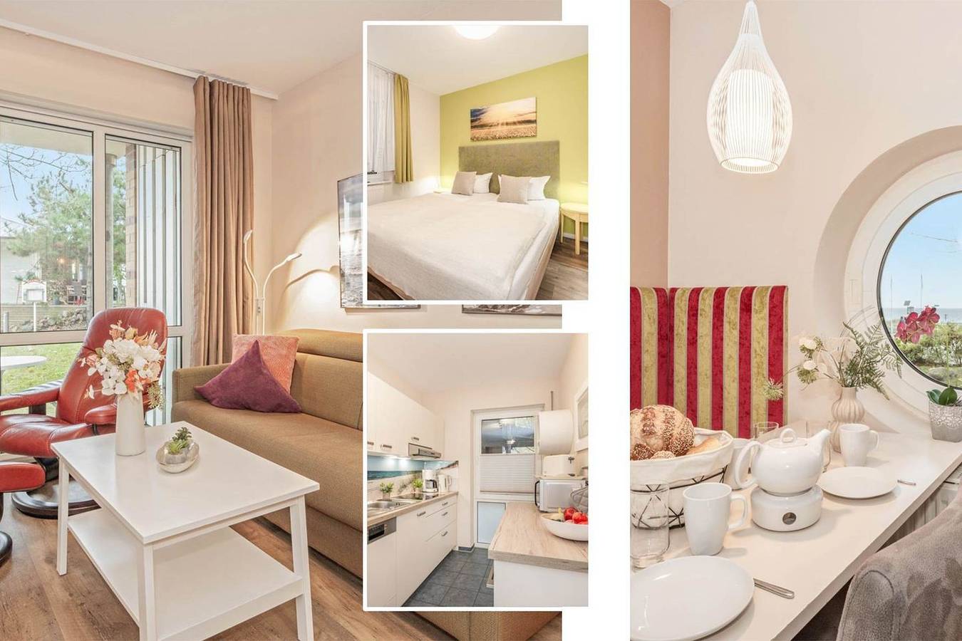 Ganze Wohnung, Traumhafte Ferienwohnung 50m von der Seebrücke in Koserow, mit Wlan und Terrasse in Ostseebad Koserow, Koserow