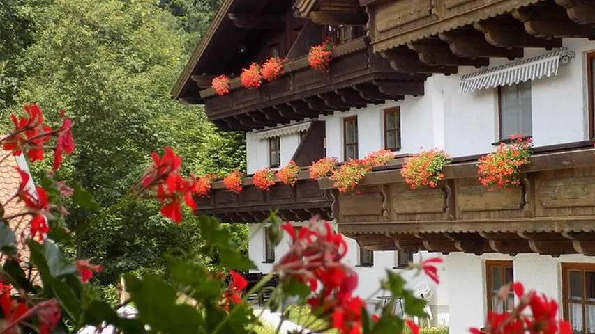 Ferienwohnung für 4 Personen, mit Garten und Sauna sowie Pool und Balkon in Hauzenberg - 2