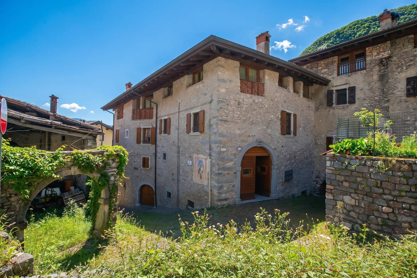 Ganze Wohnung, La Madonnina Apartment for 2 in Tenno in Villa del Monte, Tenno