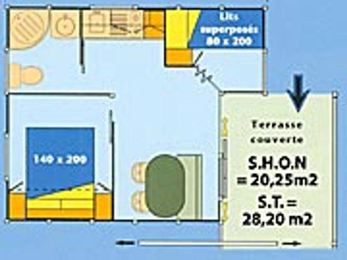 Gîte pour 4 personnes à Chille - 3