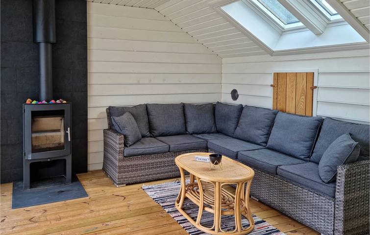Ferienhaus für 9 Personen mit Terrasse in Spangereid, Lindesnes