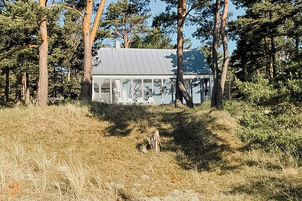 Paradies mit Meerblick: geheime Oase an der Ostsee in Yngsjö, Schwedische Ostsee