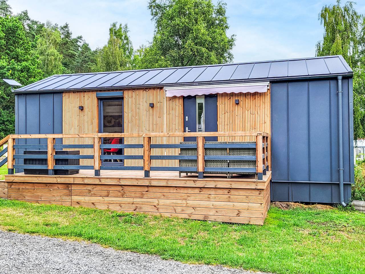 Gemütliche Wohnung mit Parkplatz und Terrasse in Strandnähe in Stuer, Plauer See