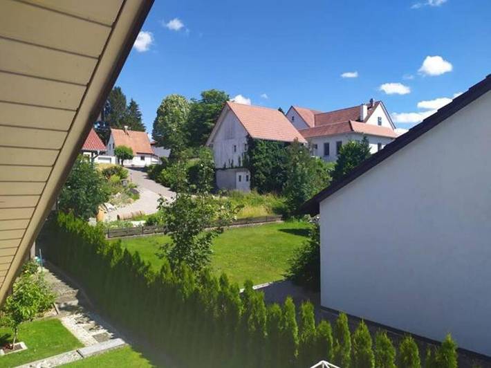 Ferienwohnung für 4 Personen, mit Balkon und Terrasse sowie Garten und Sauna in Wolfegg - 3