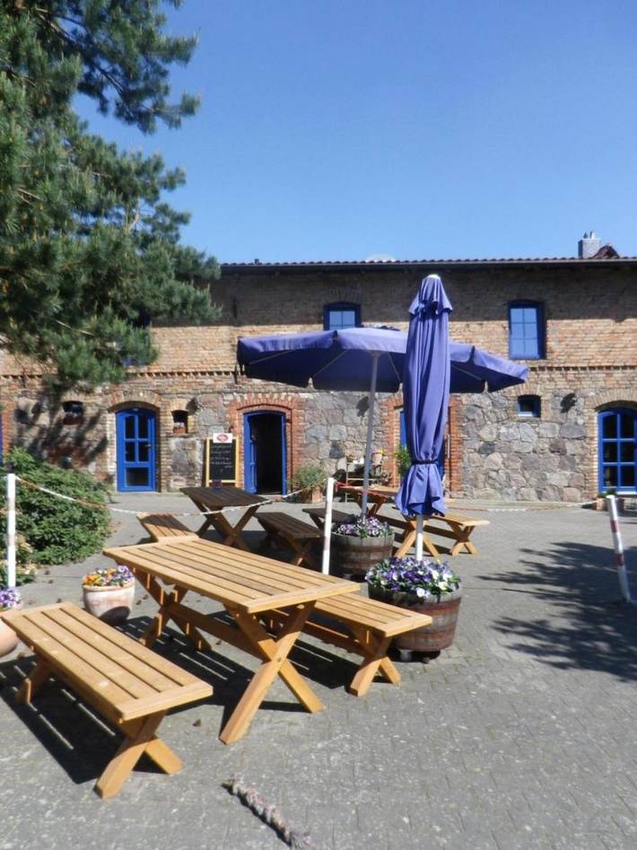 Ferienwohnung für 3 Personen, mit Terrasse und Garten sowie Ausblick in Chorin