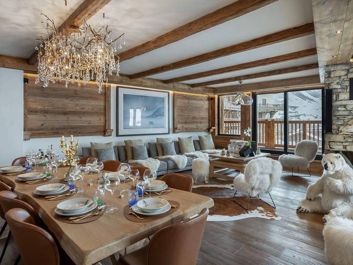 Ganze Wohnung, Wunderschöne Wohnung mit 4 Schlafzimmern, Terrasse und Jacuzzi, direkt an der Face de Bellevarde piste in Val-d'Isère, Vanoise-Massiv