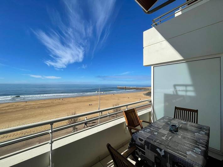 Ferienwohnung für 4 Personen, mit Meerblick und Terrasse in Capbreton
