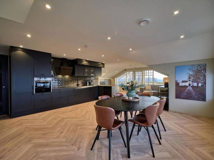 Ferienwohnung für 10 Personen, mit Balkon und Terrasse sowie Ausblick in Ørland