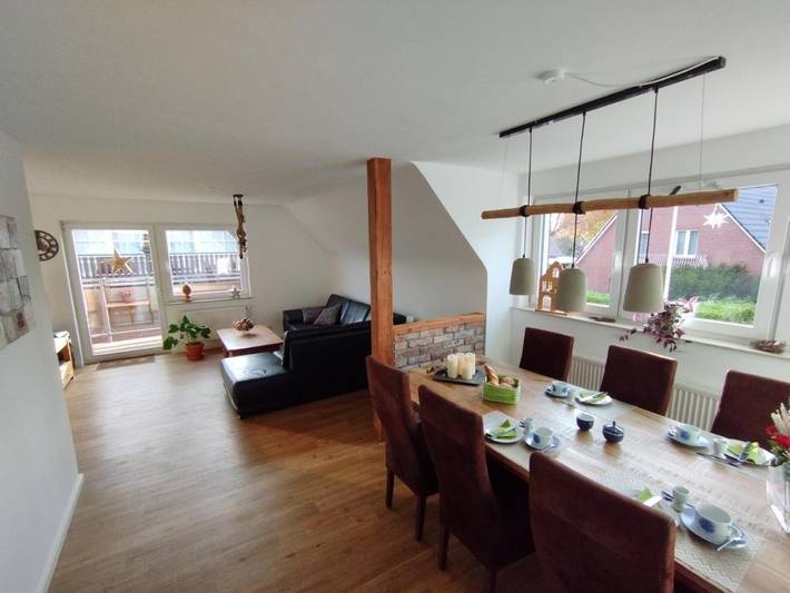 Ferienwohnung für 5 Personen, mit Ausblick und Balkon in Schüttorf - 3