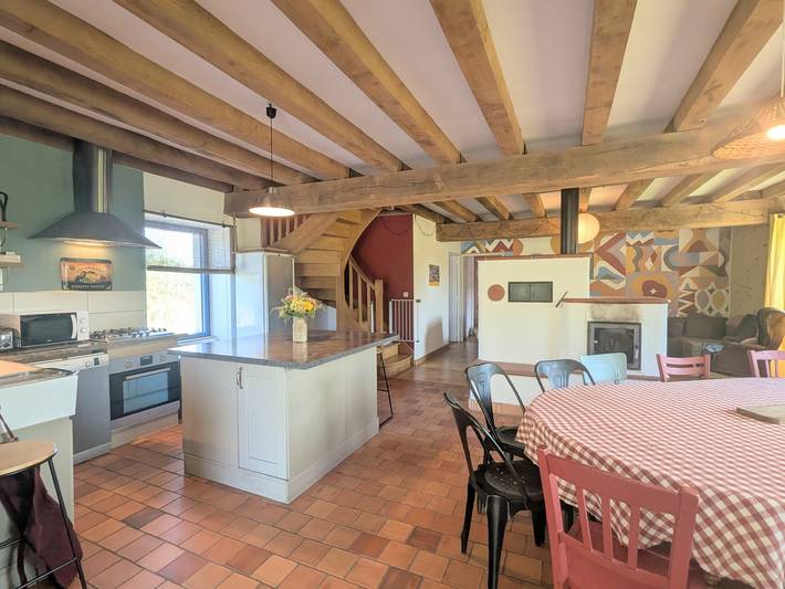 Location de vacances pour 16 personnes, avec jardin et terrasse, animaux acceptés dans Parc naturel régional de la Brenne - 2