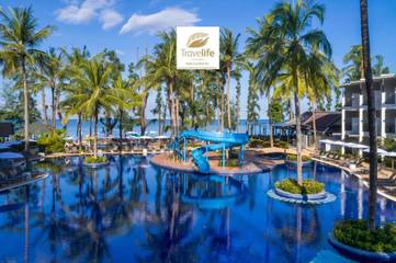 Hôtel pour 4 personnes, avec bassin pour enfant et piscine ainsi que vue et jardin dans Bang Tao Beach