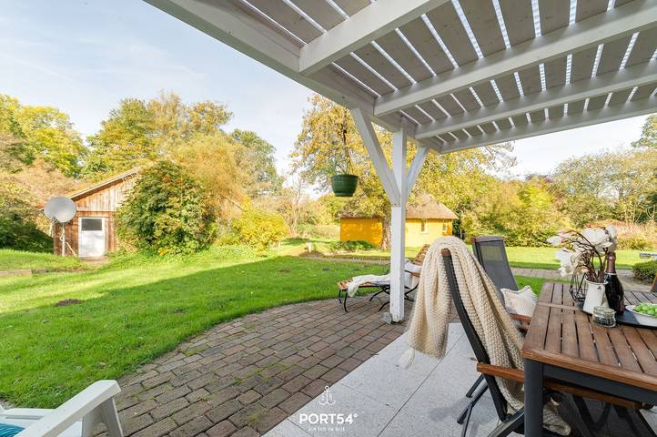 Ferienwohnung für 5 Personen, mit Terrasse und Garten sowie Ausblick an der Eider - 2