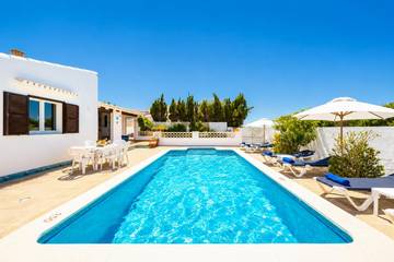 Villa in Alaior Gemeinde, Menorcas Küste für 6 