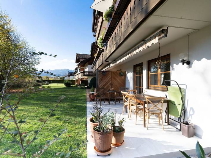 Ferienwohnung für 4 Personen, mit Garten und Terrasse in Sonthofen
