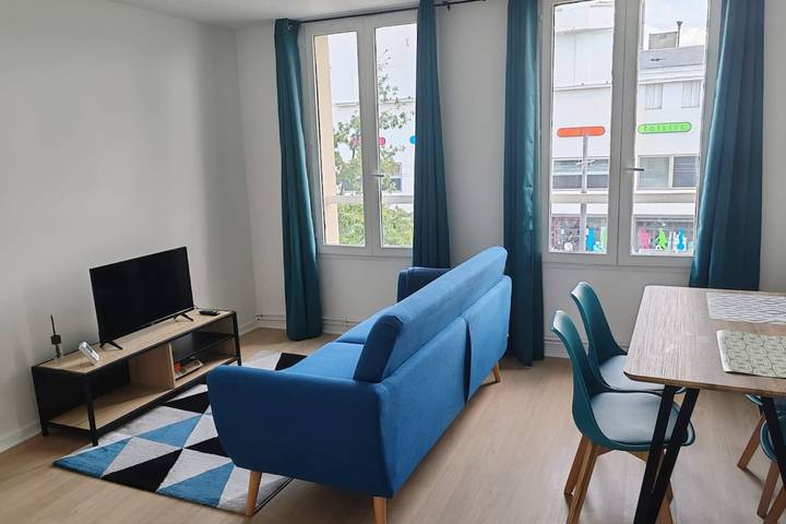 Appartement de vacances pour 4 personnes, animaux acceptés à Le Havre