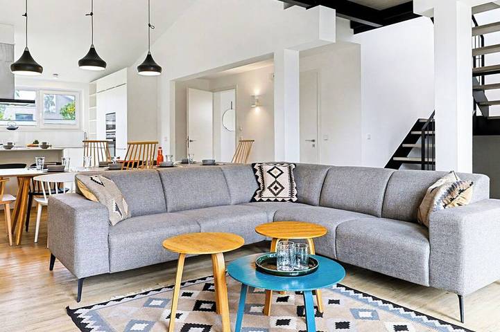 Ferienhaus für 10 Personen, mit Sauna und Whirlpool sowie Pool, mit Haustier