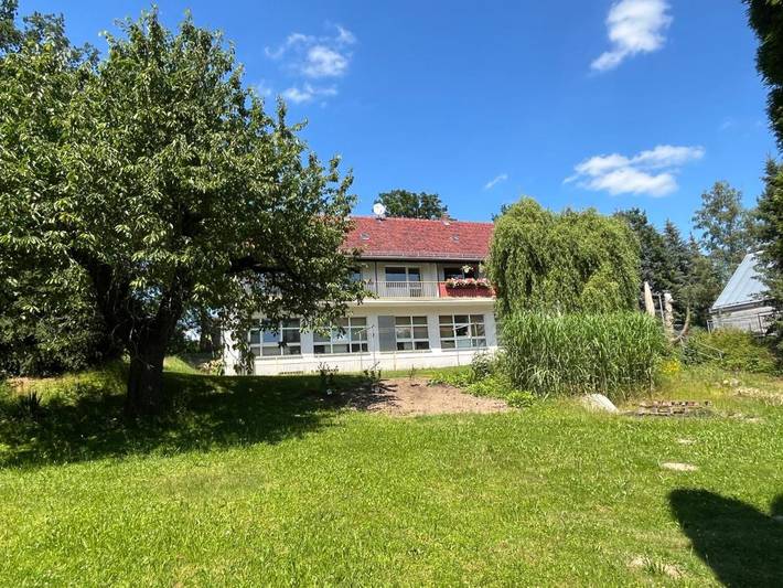 Ferienwohnung für 2 Personen, mit Terrasse und Garten sowie Ausblick in Markersdorf