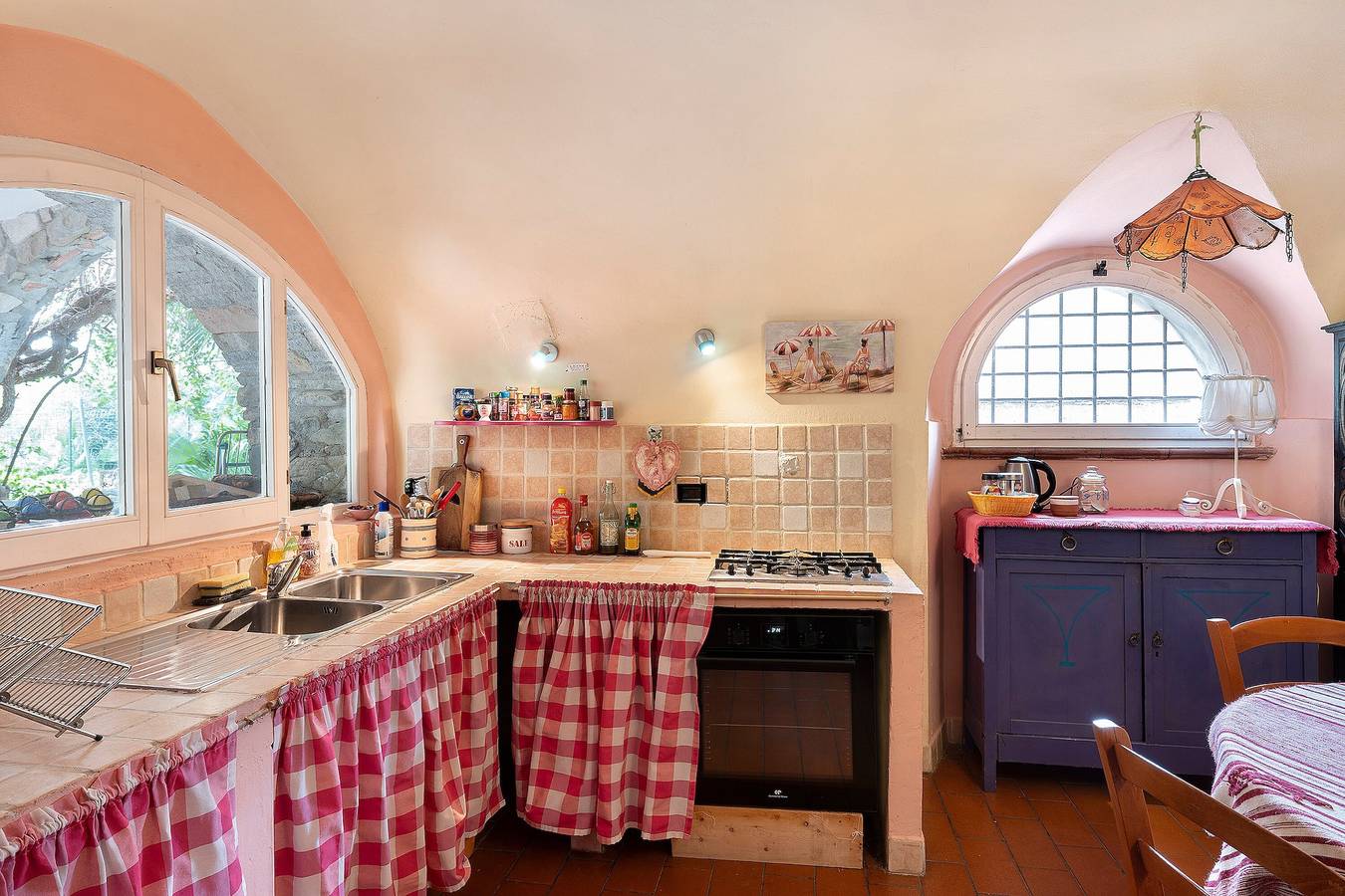 Ferienhaus 'Piccolo Angolo di Paradiso' mit privater Terrasse, Garten und Wlan in Taggia (stadt), Taggia