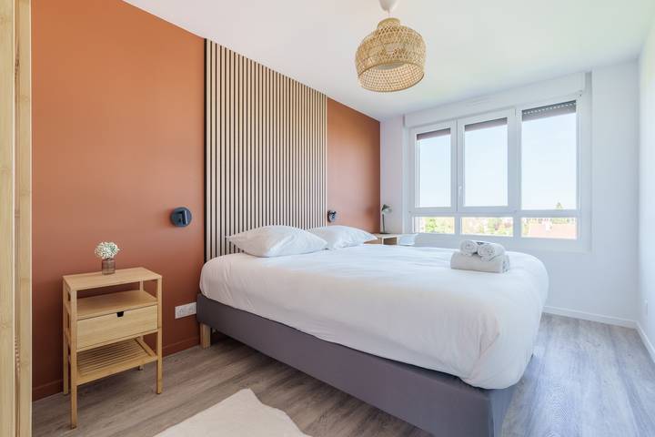 Appartement entier, La Parenthèse Thermale - Appt avec parking privé in Nancy, Région de Nancy