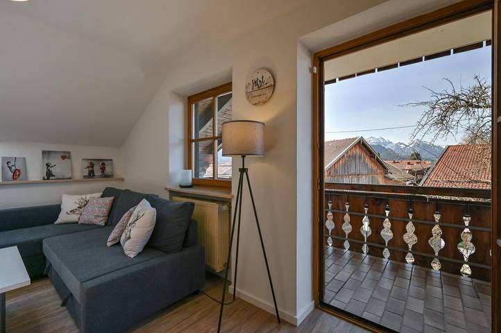Ferienwohnung für 4 Personen, mit Balkon bei Neuschwanstein - 2