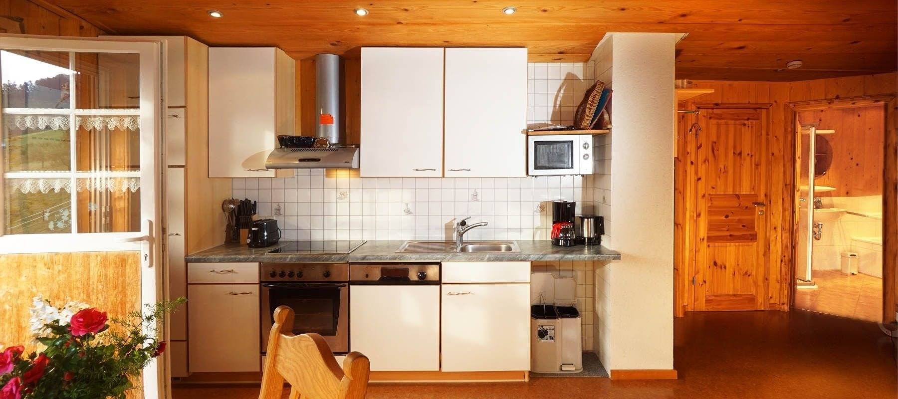 Apartamento vacacional entero, Apartamento de vacaciones para 5 personas con vistas in Oberharmersbach, Selva Negra Central