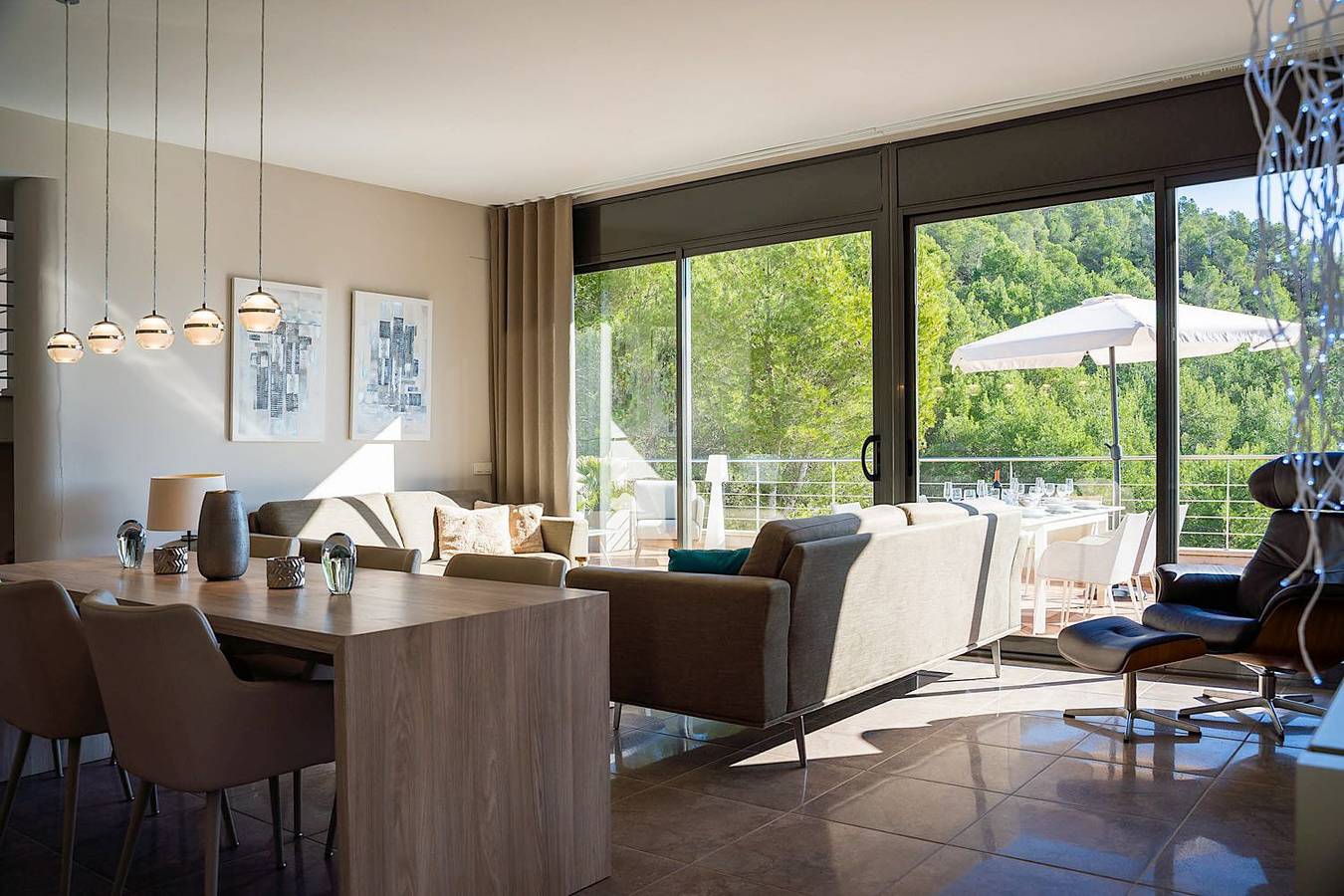 Chalet para 10 personas con jardín in Olivella, Garraf