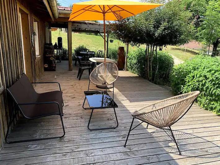 Chalet pour 7 personnes, avec terrasse et jardin, animaux acceptés dans le Jura - 2