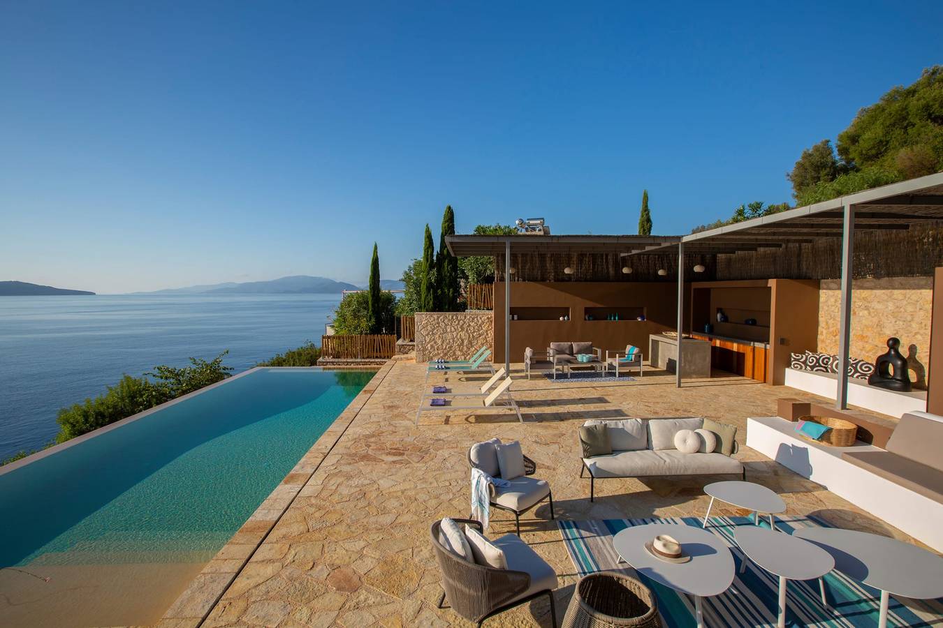 Villa voor 20 personen met balkon in Griekenland