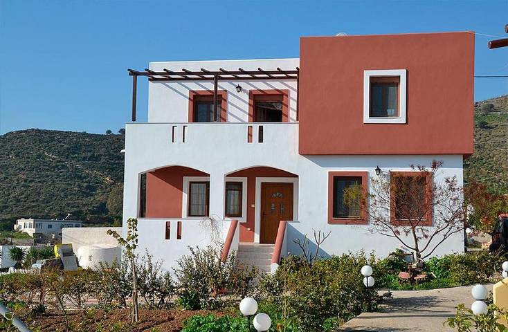 Villa voor 4 personen, met terras en uitzicht in Leros