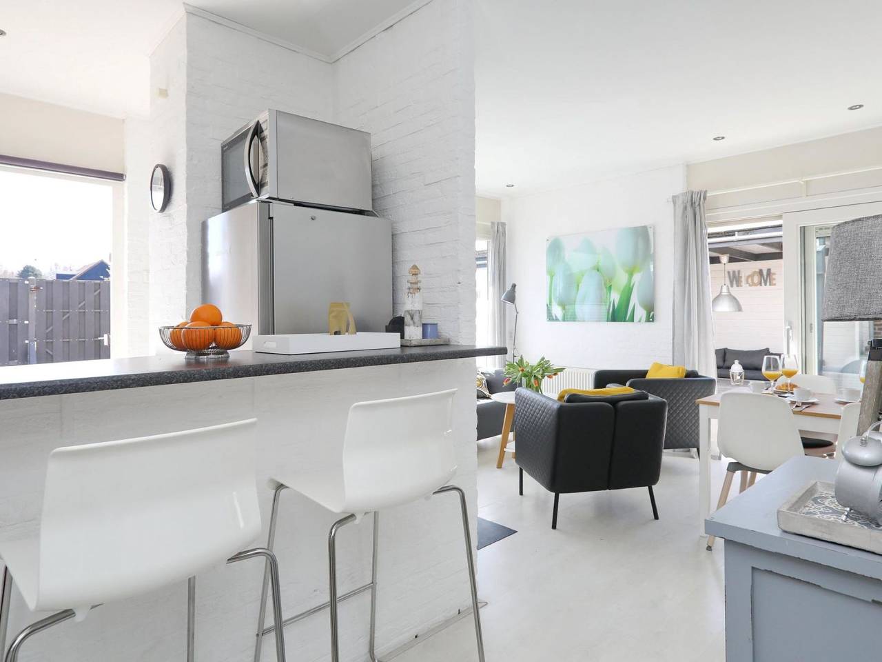 Zonneschijn in Noordwijkerhout, Niederländische Nordsee