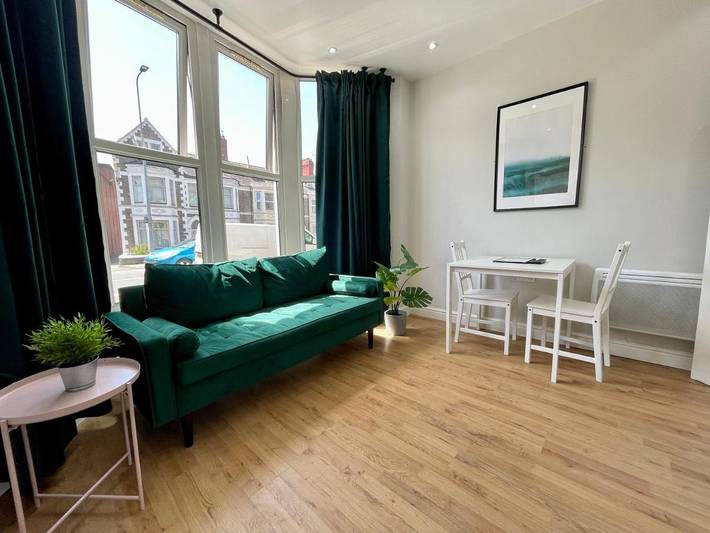 Apartamento para 2 personas, Se admiten mascotas en Cardiff