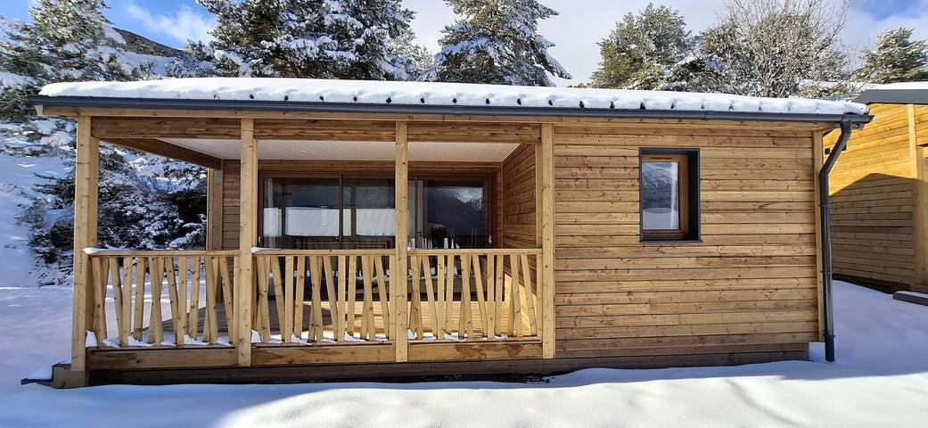 Chalet pour 4 personnes, avec vue et jardin à Aussois