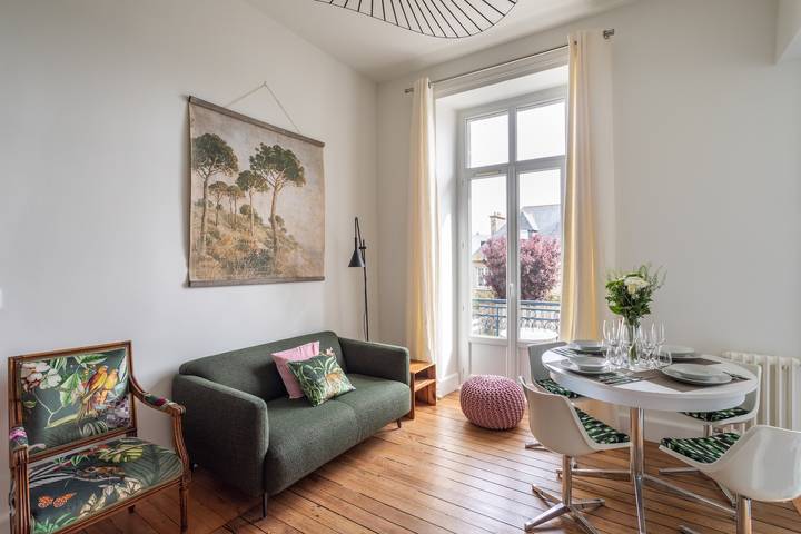 Gîte pour 4 personnes, avec Balcon dans Port de Plaisance des Sablons