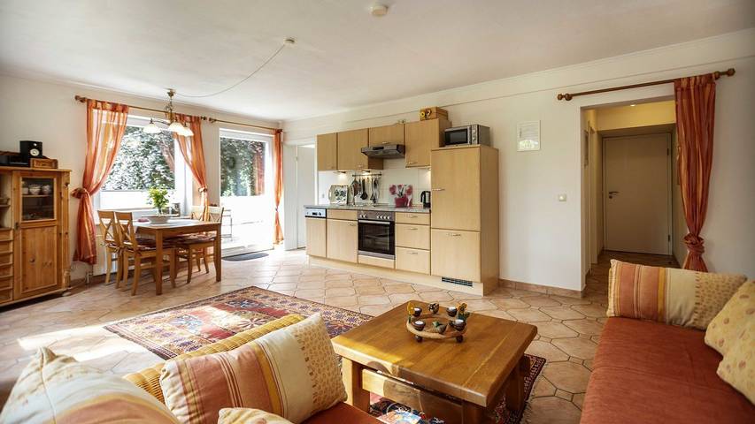 Ferienwohnung für 2 Personen, mit Sauna und Terrasse sowie Garten - 1