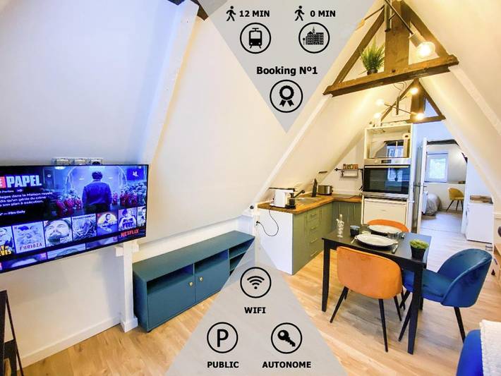 Appartement de vacances pour 2 personnes, avec vue