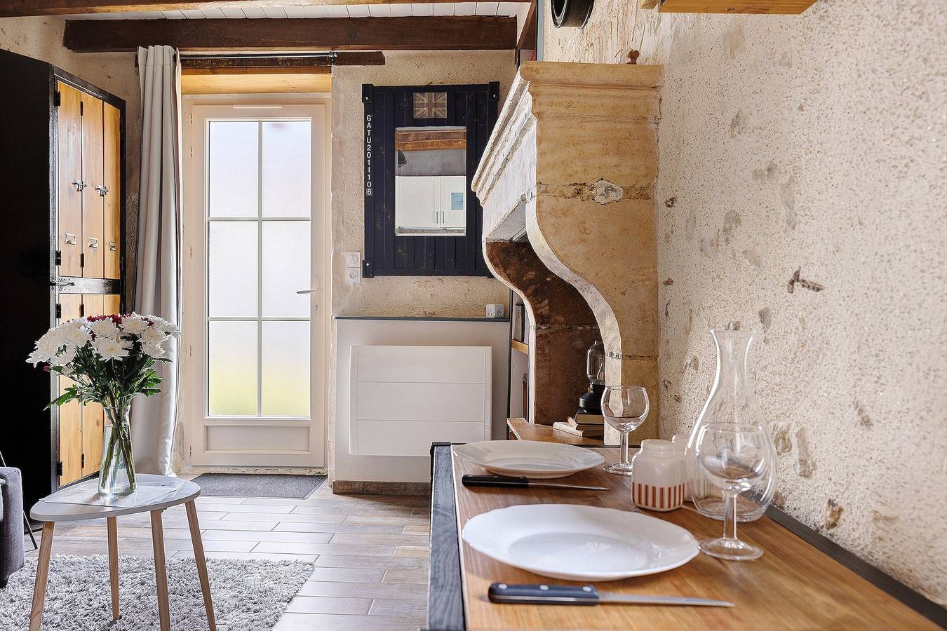 Vakantiehuis 'Le Gîte Aïdan' met gedeelde tuin en Wi-Fi in La Puye, Vienne