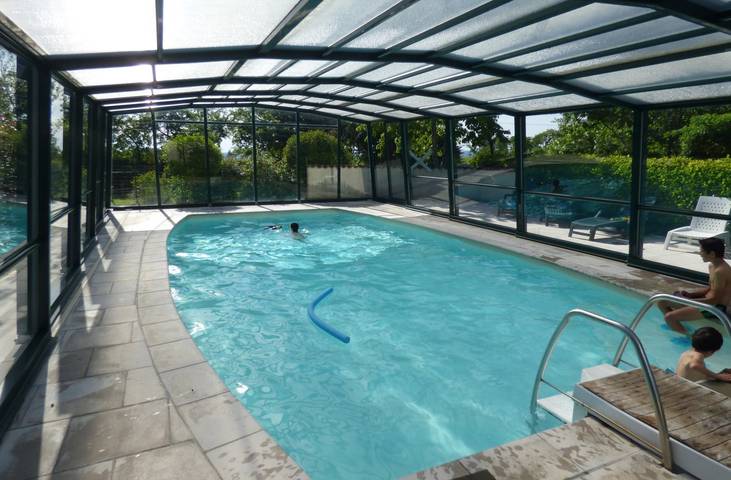 Chambre d’hôte pour 4 personnes, avec jardin et piscine, animaux acceptés dans le Cantal - 3