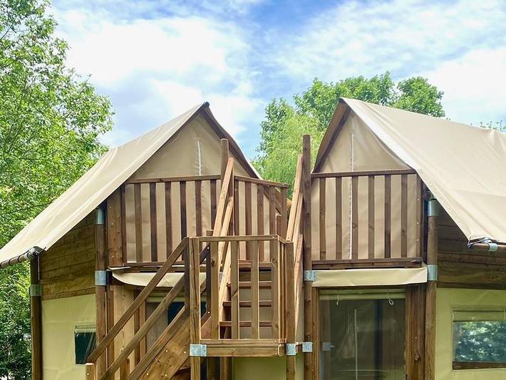 Camping pour 6 personnes, avec bassin pour enfant dans l' Ain - 3