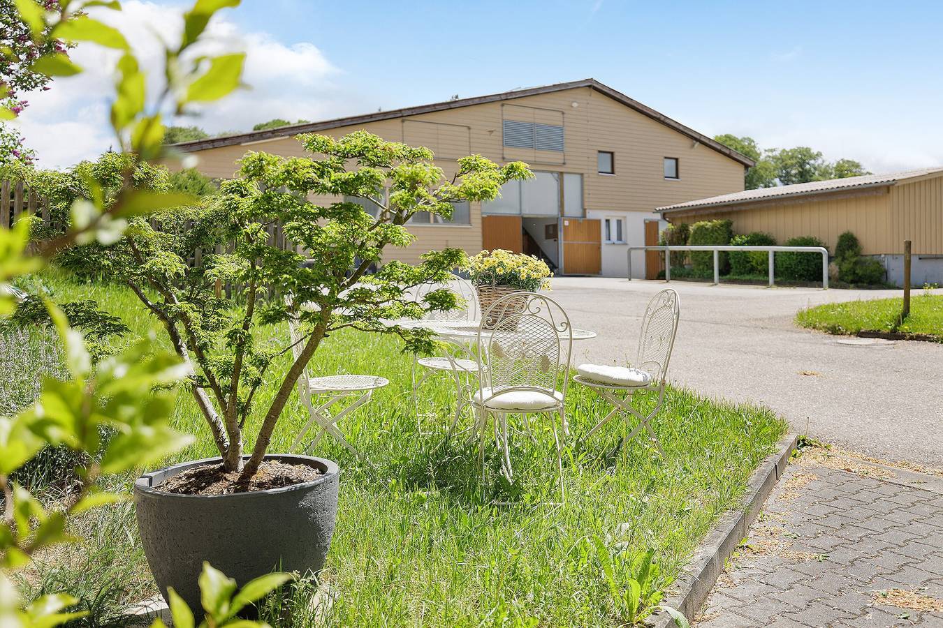 Einliegerwohnung auf einer Reitanlage  in Gomadingen, Neckar-Alb