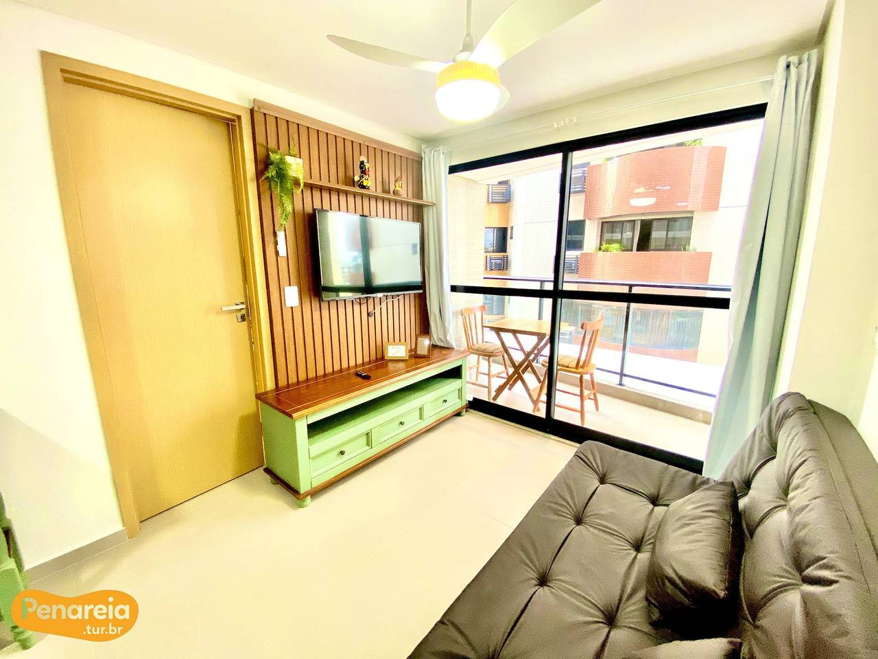 Geheel appartement, Vakantieappartement voor 5 personen met zwembad in Cabo Branco, João Pessoa (gemeente)