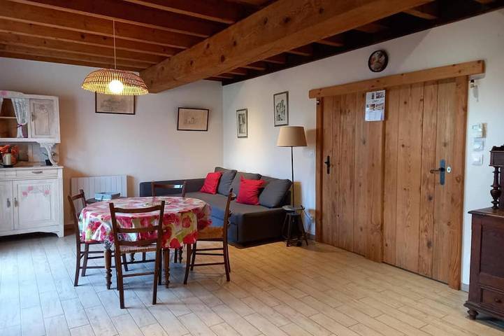 Gîte pour 4 personnes, avec jardin