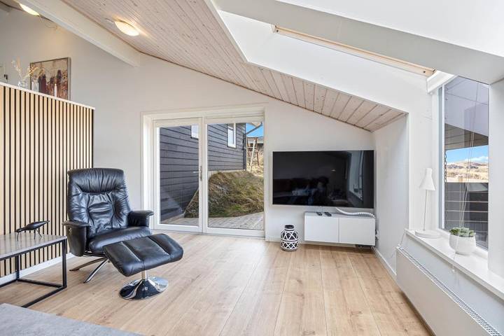 Modernes Ferienhaus mit Sauna und Whirlpool in Haurvig in Skodbjerge, Haurvig