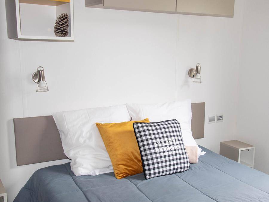 Camping Le Saint Laurent - Mobilhome 4 personas - Eco - 27m² - 2 habitaciones in Golf Saint-Laurent, Ploemel