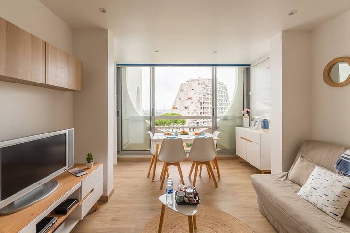 Appartement de vacances pour 2 personnes, avec jardin