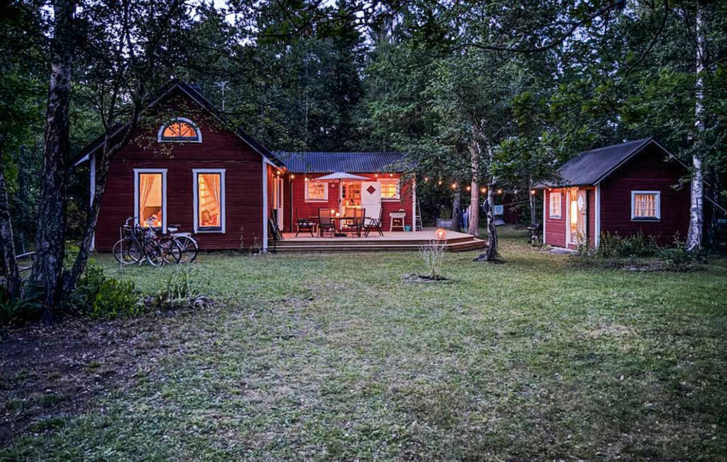 Ferienhaus für 6 Personen mit Ausblick in Tofta, Gotland